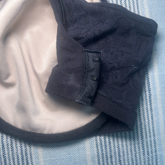 Bali Breathe Underwire Bra 40DD Black Lace Full Coverage - Picture 4 of 7